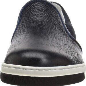 New $298 BUGATCHI Monaco Navy_5 Suede Leather Slip-on Loafer Sneakers EU 42 = 9